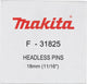 Accesorios makita pin vk 18mm acero inoxidable - f-32142