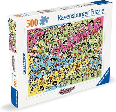 Ravensburger puzzle powerpuff girls - jigsaw puzzle - 500 pieces