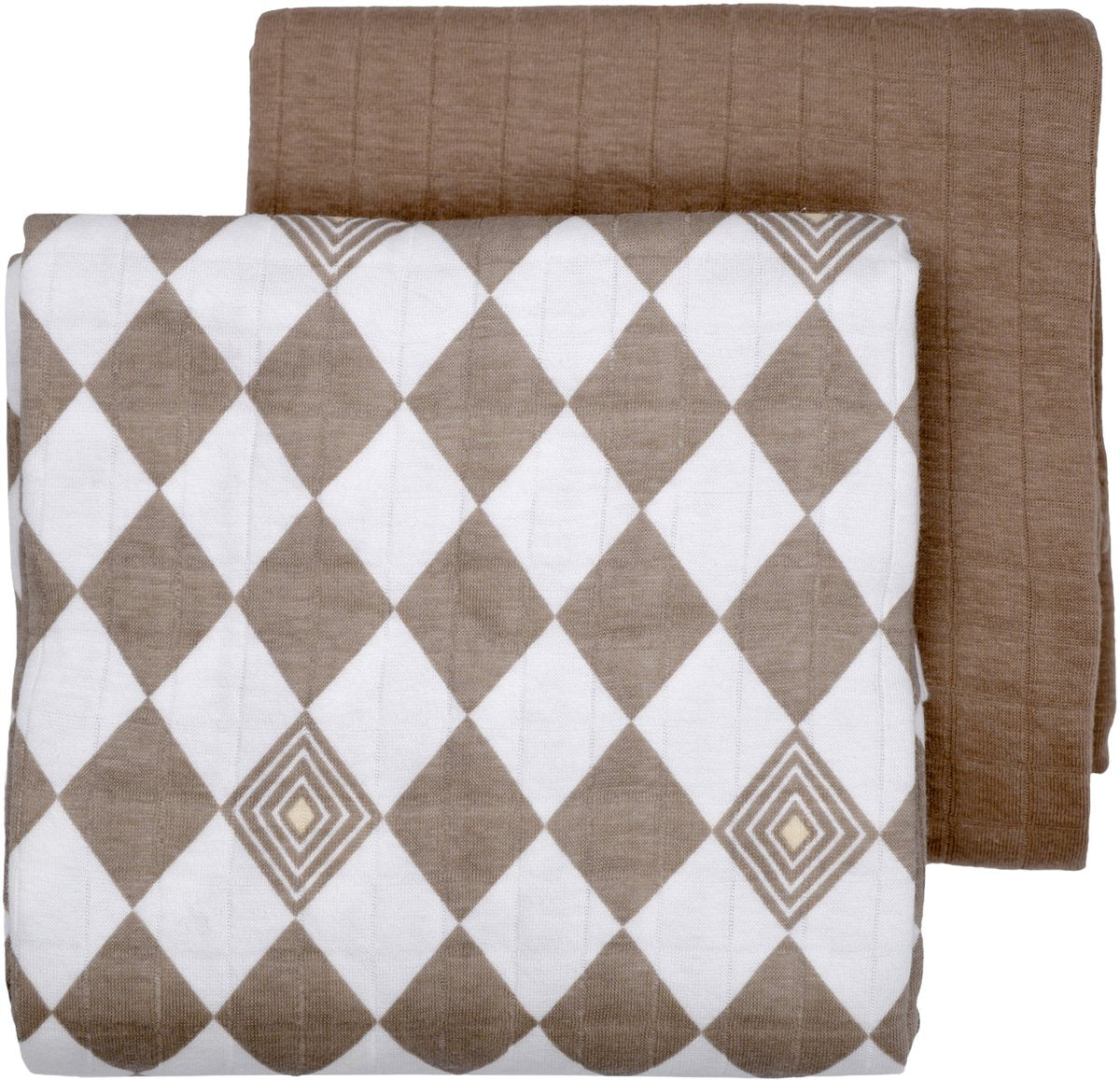 Fasce Lodger - 2 pezzi - 110 x 110 cm - matcha bufalo