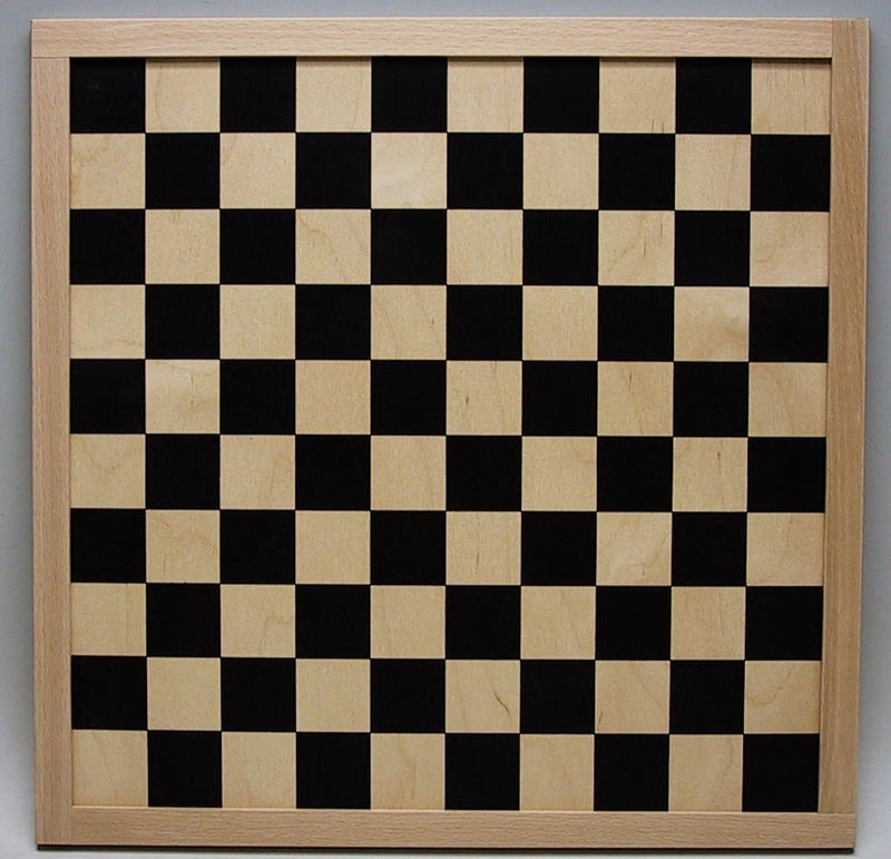 Hot games tablero de ajedrez en blanco negro 40 cm