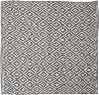 Sealskin - trellis badmat 60x60 cm - katoen - grijs
