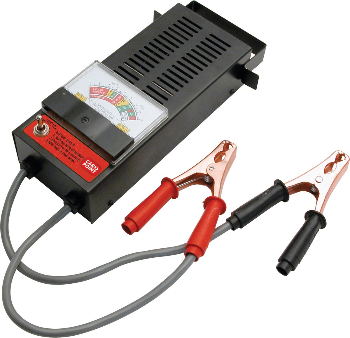 Tester batteria Carpoint 6-12 volt - nero