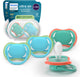 Philips avent ultra air – ciuccio traspirante e leggero (6-18 mesi) – 4 pezzi – scf087 24