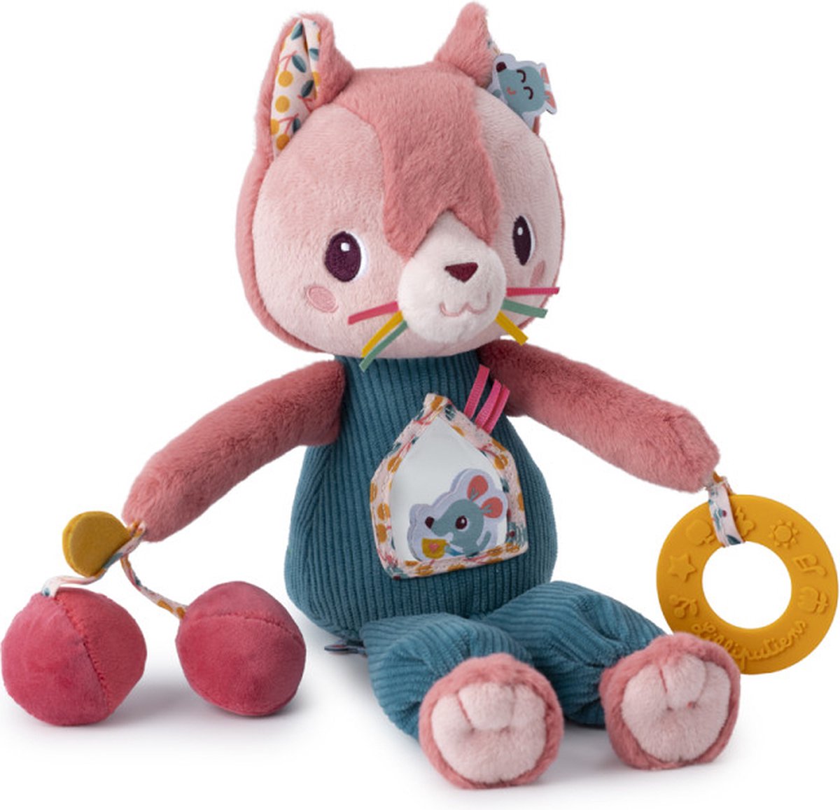 Lilliputiens - peluche multiattività - Jeanne la gatta
