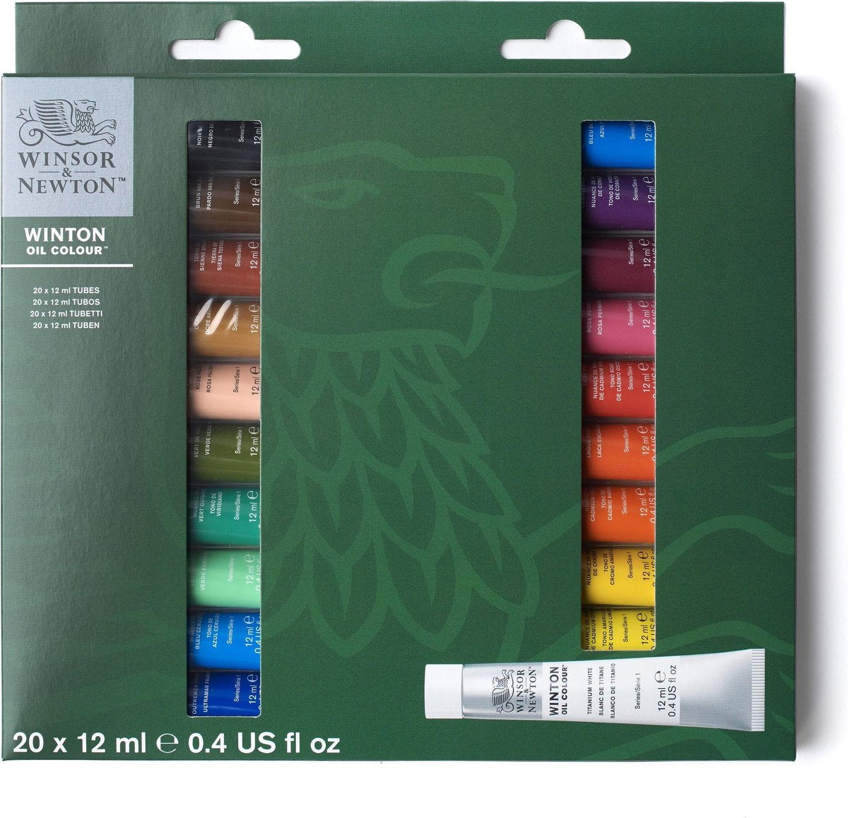 Winsor Newton 1490702 Set per principianti di colori a olio Winton 20x12 ml
