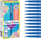 Pennarelli Paper Mate Flair | punto medio (0,7 mm) | inchiostro blu | 36 pezzi