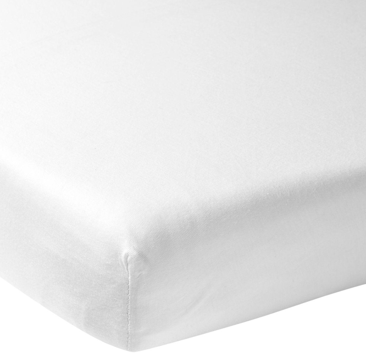 Lenzuolo con angoli Meyco baby per co-letto - bianco - 50x90 cm