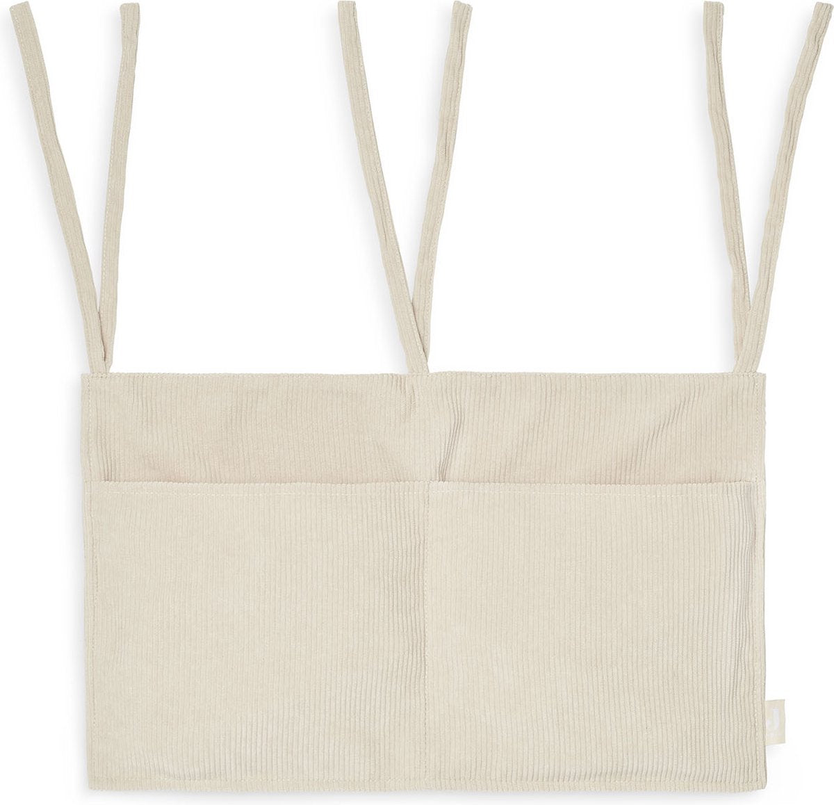 Jollein - borsa portaoggetti per box (velluto a coste - torrone) - borsa per box, borsa portaoggetti, borsa per giocattoli