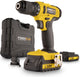 Trapano avvitatore a batteria Powerplus powx00435 - Trapano a batteria da 20 V per legno, acciaio e metallo - incl. batteria e caricabatterie
