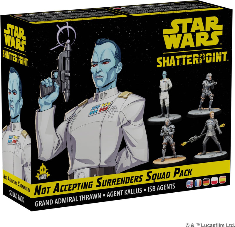 Giochi di massa atomici Star Wars Shatterpoint non accetta la resa del pacchetto di squadre - en fr de pl es