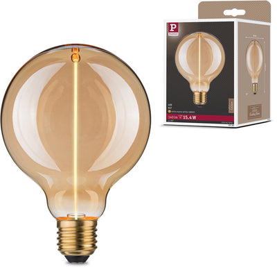 Paulmann galleggiante brillante standard 230 v globo led e27 140lm 2.8w 1800k oro