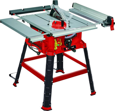 Mesa de sierra eléctrica Einhell tc-ts 2225 h - 2200 w - ø254 mm - hoja de sierra inclinable 45° hacia 1 lado - incl. hoja de sierra de 48 dientes