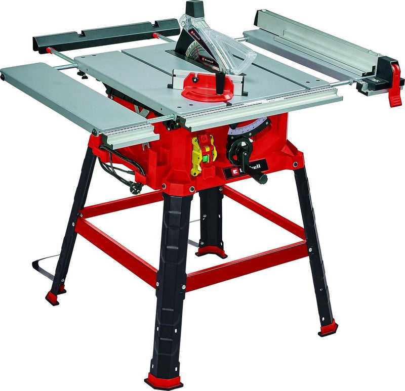 Mesa de sierra eléctrica Einhell tc-ts 2225 h - 2200 w - ø254 mm - hoja de sierra inclinable 45° hacia 1 lado - incl. hoja de sierra de 48 dientes