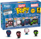 Funko Spider-Man Bitty Pop! figura in vinile confezione da 4 serie 2 Mini figura da 2 cm - 2 cm