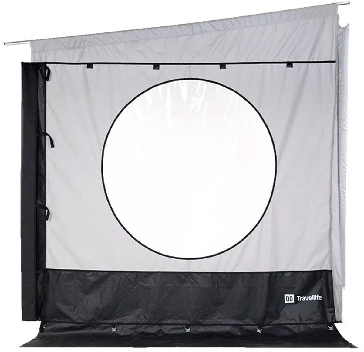 Travellife scala pared lateral l h2,45-2,64m - proyección 2,50m - apto para toldos cofre Thule, Fiamma y Dometic