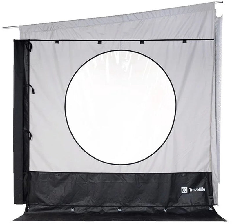 Travellife scala pared lateral l h2,45-2,64m - proyección 2,50m - apto para toldos cofre Thule, Fiamma y Dometic