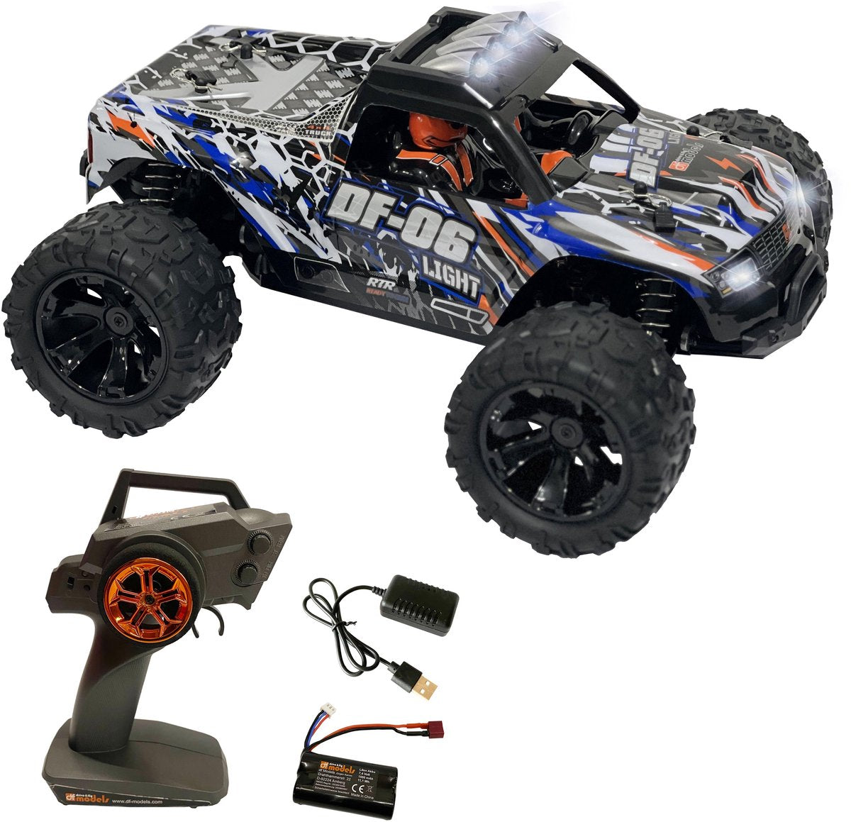 Df-models df06 camion leggero 1:14 rtr