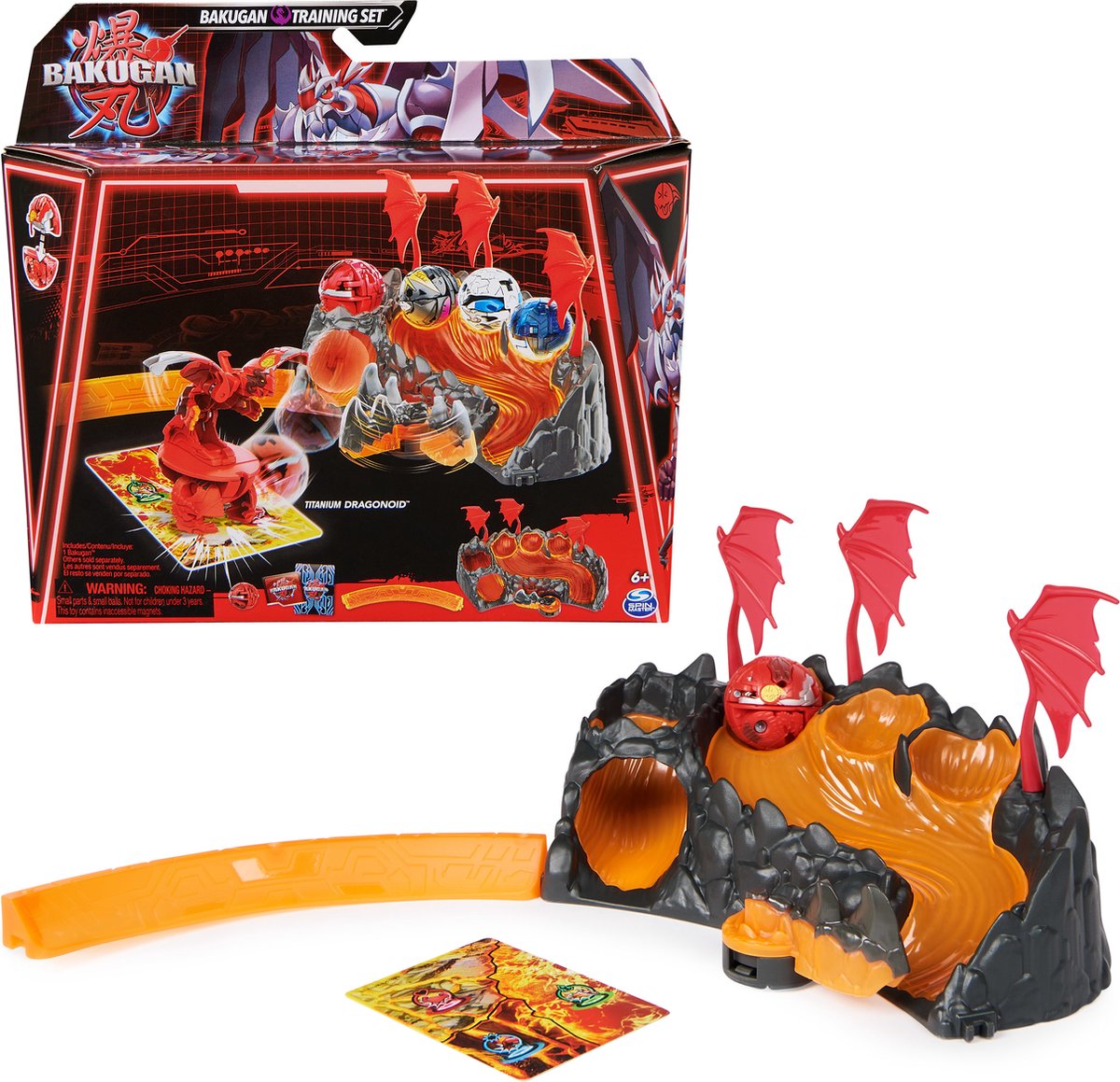 Bakugan - set da allenamento - set da gioco con action figure - gli stili possono variare