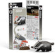 Eugy 3d puzzel - das - wilde dieren - duurzaam - verzamel ze allemaal - 6 jaar