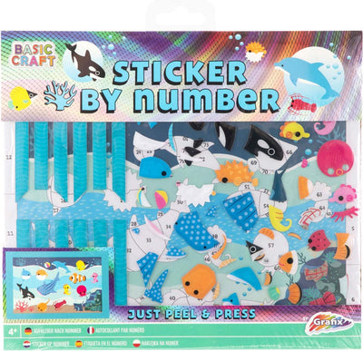 Sticking by number - underwater world