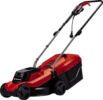Cortacésped eléctrico Einhell GC-EM 1000 32 - 1000 W - ancho de corte: 32 cm - recipiente colector de 30 l - superficie de césped recomendada: hasta 300 m² - altura de corte: 30-70 mm