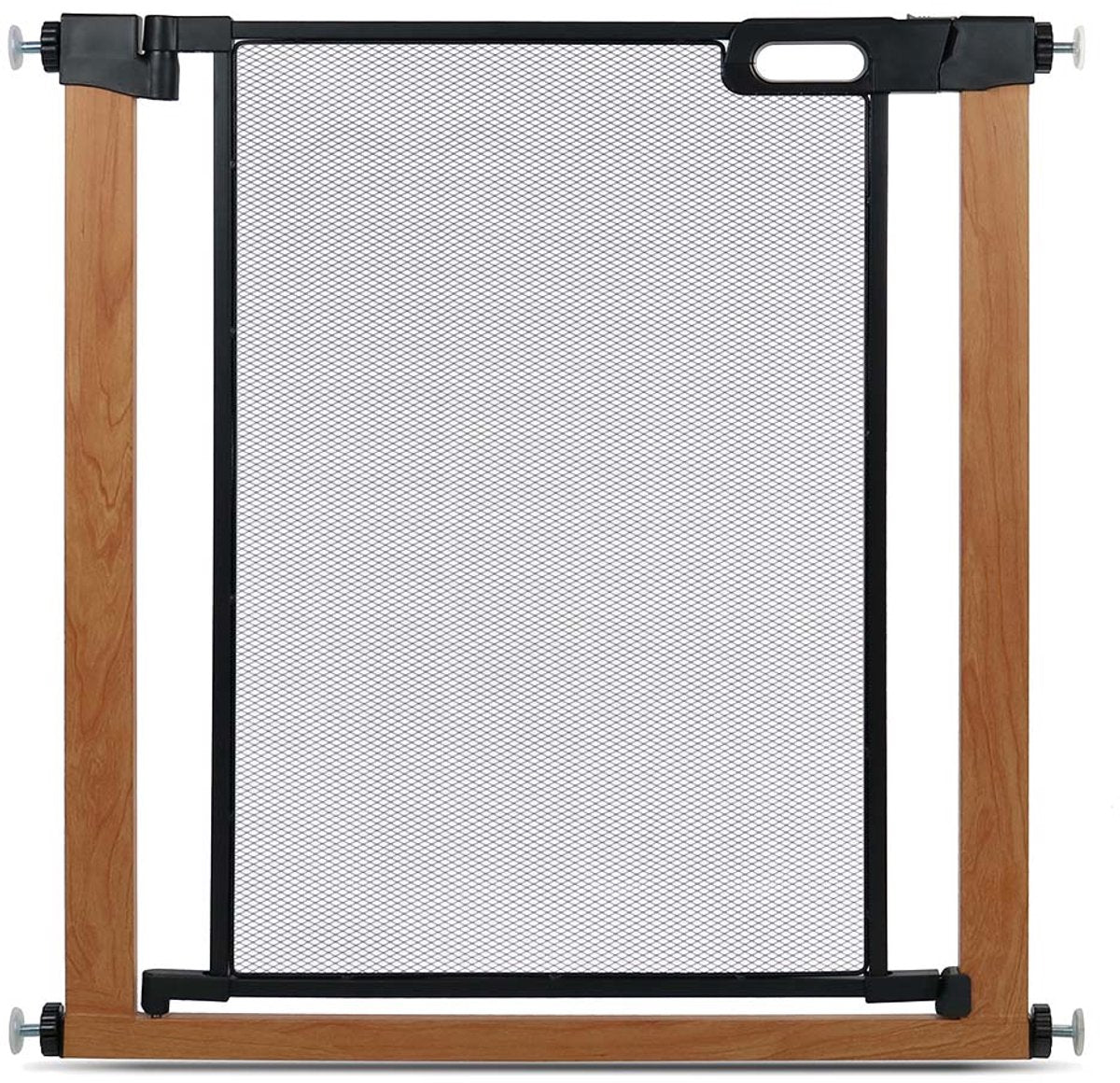 Duvo plus my home recinzione di sicurezza e prolunghe 2,5x75-82x76 cm marrone nero