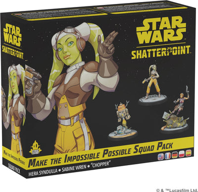 Giochi di massa atomici Star Wars Shatterpoint Impossibile possibile Squad Pack - en fr de pl es