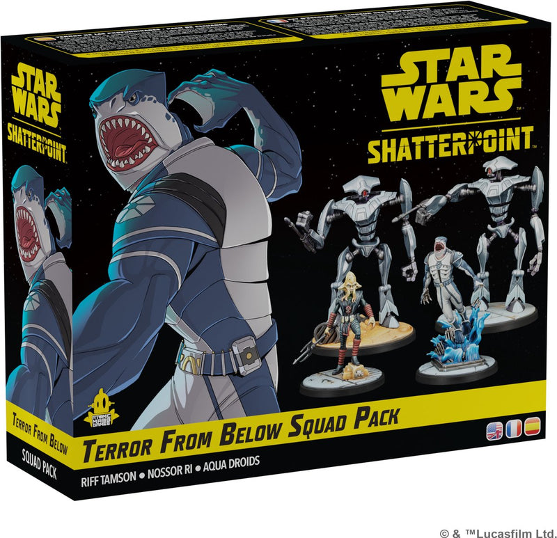 Juegos de masa atómica star wars shatterpoint terror desde abajo paquete de escuadrón - en fr es