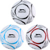 Merkloos sans marque slazenger voetbal maat 5 - football size 5 voor training en wedstrijd - voetbal voor buiten en sportveld - assorti kleuren zwart, blauw of rood - standaard voetbalmaat