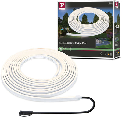 Paulmann plug shine led strip smooth separate strip ip68 3000k 46w white