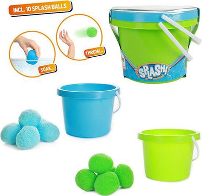 Juego de superbolas Splash (2 cubos, 10 bolas)