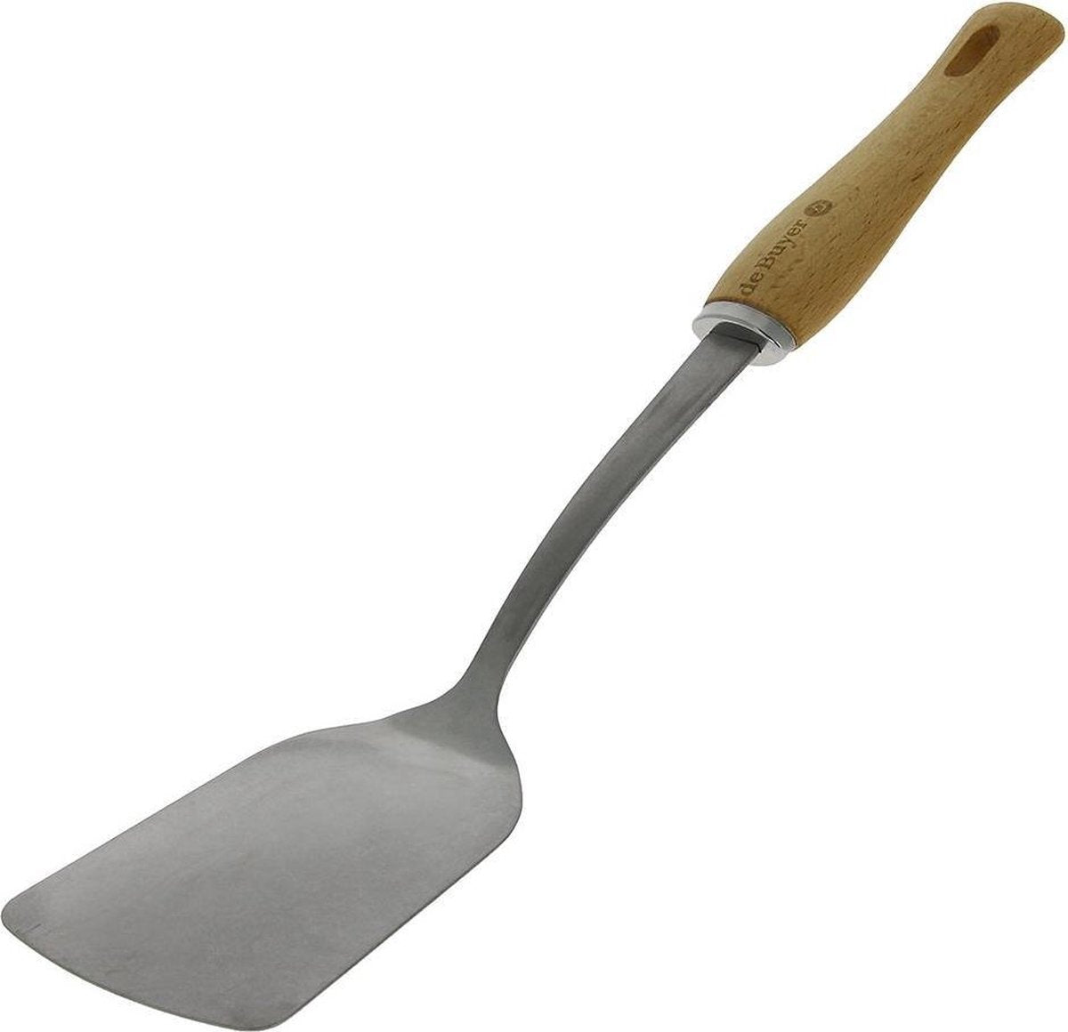 Debuyer de buyer 2701.05 espátula de cocina, espátula de cocina de acero inoxidable, madera 1 pieza(s)
