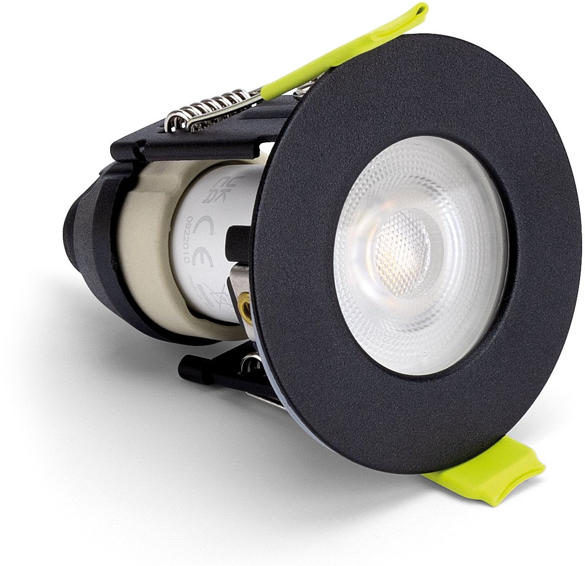 Integral mini recessed spotlight black ip65 | cutting size 4.3cm | incl. gu10 fitting excl. light source | gu10