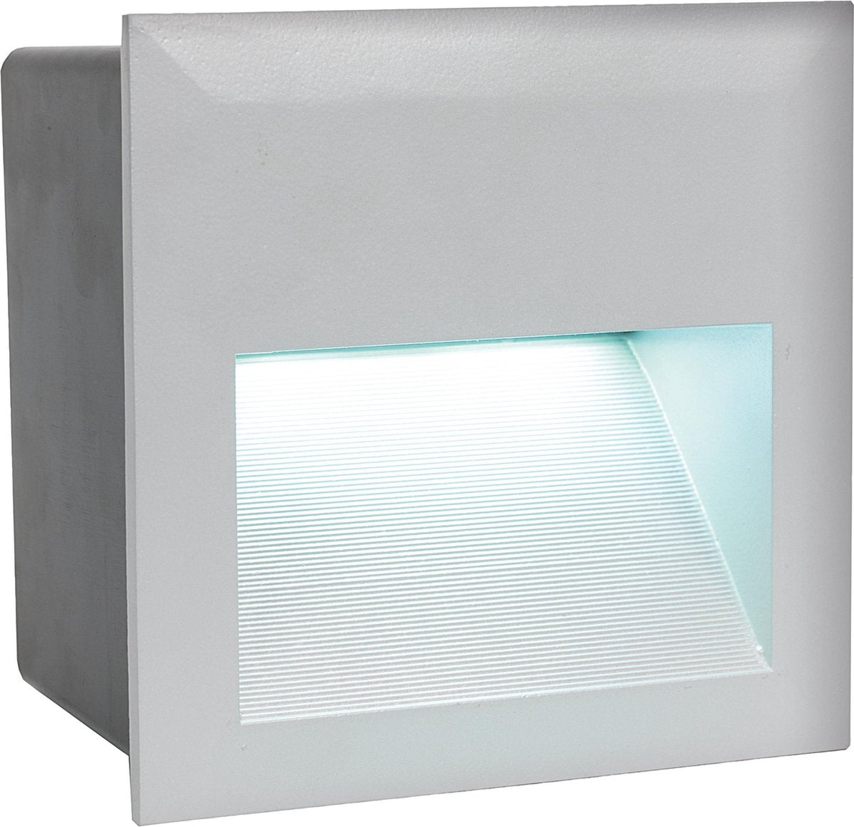 Eglo zimba led inbouwspot buiten - led - 14 cm - zilver