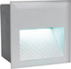 Eglo zimba led inbouwspot buiten - led - 14 cm - zilver