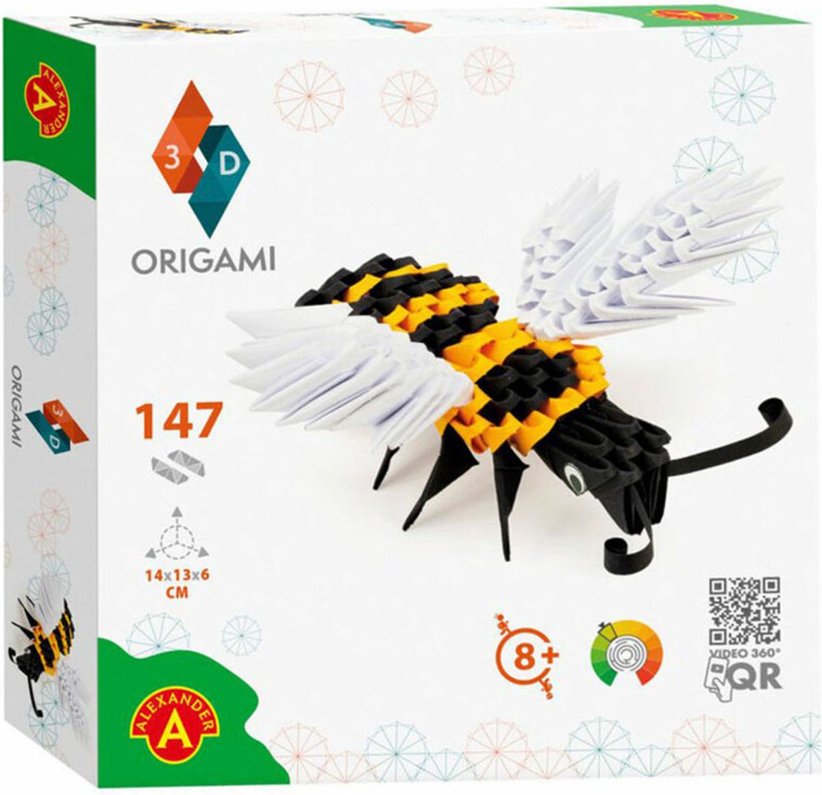 Alexander giocattoli alexander - origami 3d – ape