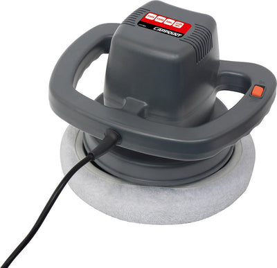 Carpoint polishing machine 230v 120w - 3100 rpm - including 2 polishing pads - for polishing - with handle - 2 meters cable