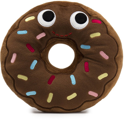 Kidrobot yummy world ben donut de chocolate de peluche - peluche suave - 20 cm