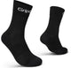 Gripgrab - calcetines de ciclismo de verano de corte regular 1 par de calcetines de ciclismo coolmax - unisex - negro