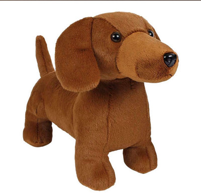 Llévame a casa abrazo de abrazo - dachshund marrón claro, 33 cm