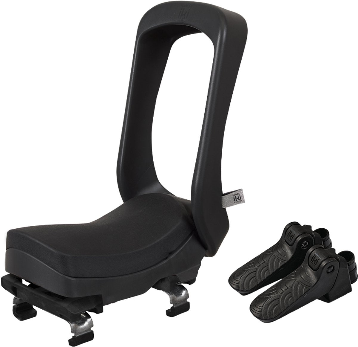 Urban iki junior fietszitje - dragermontage - bincho black bincho black