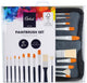 Brush set for gouache in storage bag. 10st.