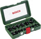 Frese per legno Bosch - gambo � 8 mm - 15 pezzi - adatte a tutte le marche