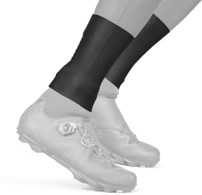 Gripgrab - aquaseal waterproof cycling gaiter waterproof cycling overshoes cuffs rain protection - unisex - black - size L XL