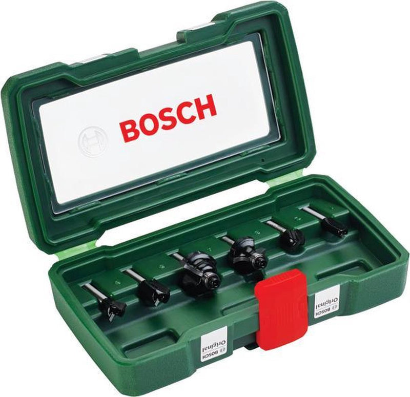 Set frese per legno Bosch HM 6 pezzi - diametro 6 mm