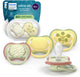 Philips avent ultra air – ciuccio traspirante e leggero (18 mesi+) – 4 pezzi - scf349 55