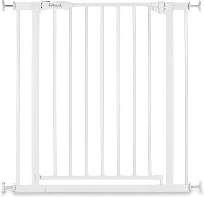 Puerta de escalera Hauck open n stop 2 - puerta de seguridad - 75 a 80 cm - blanco