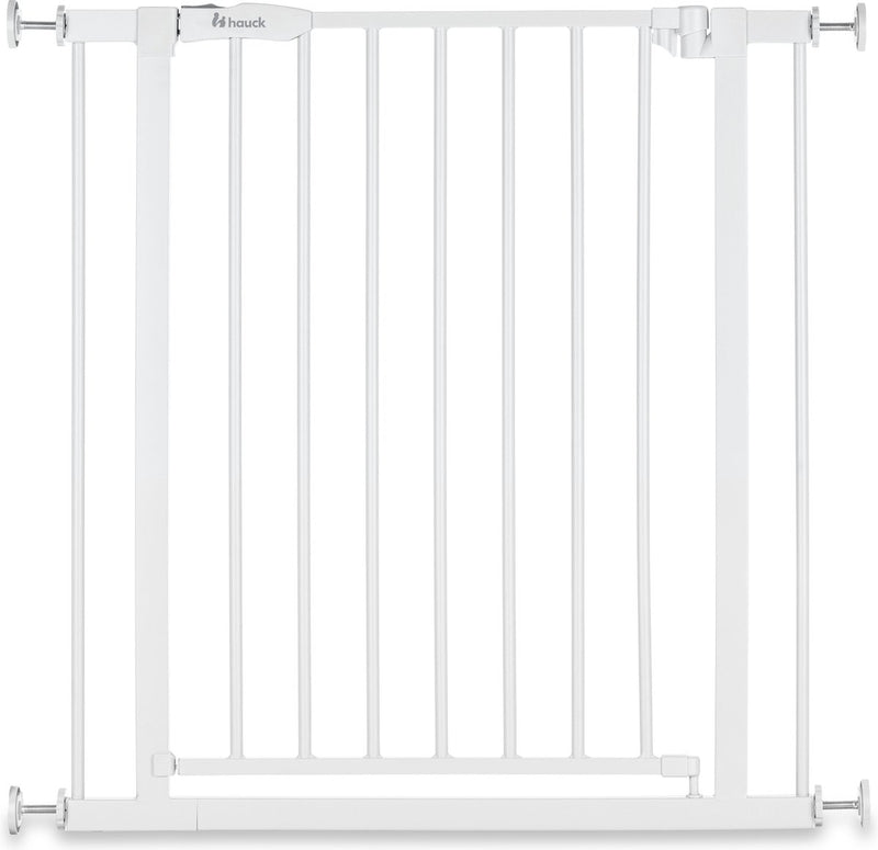 Cancello per scale Hauck open n stop 2 - cancelletto di sicurezza - da 75 a 80 cm - bianco