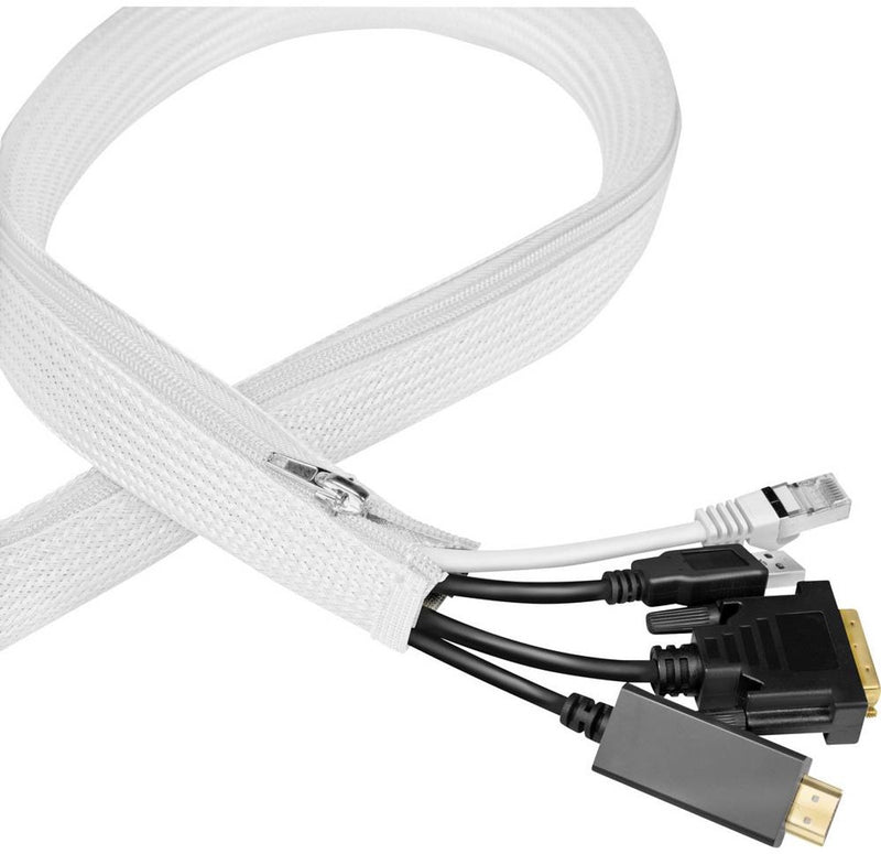 Logilink kab0091 kab0091 manguera de cable 35 mm (max) blanco 5 m
