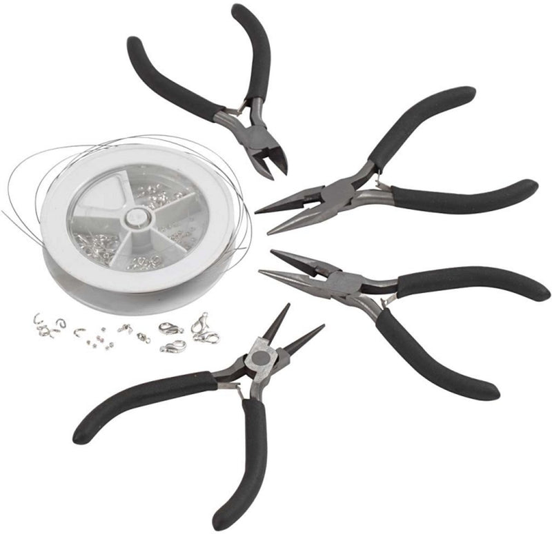 Kit per la creazione di gioielli Creative Company, placcato in argento, 1 set